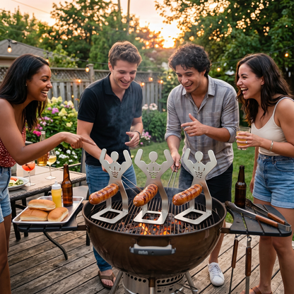 Stainless Steel BBQ Sausage Holder