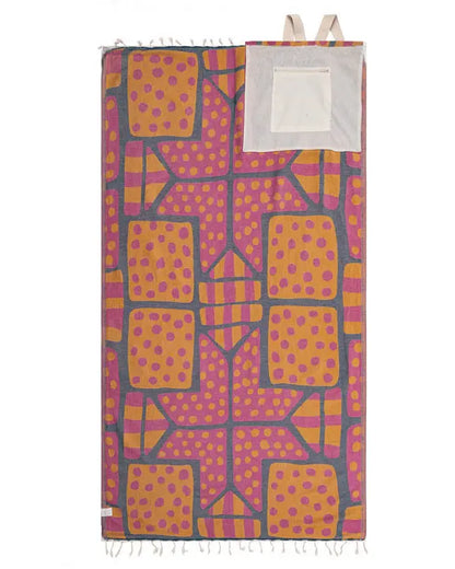 2-in-1 Convertible Beach Towel Bag