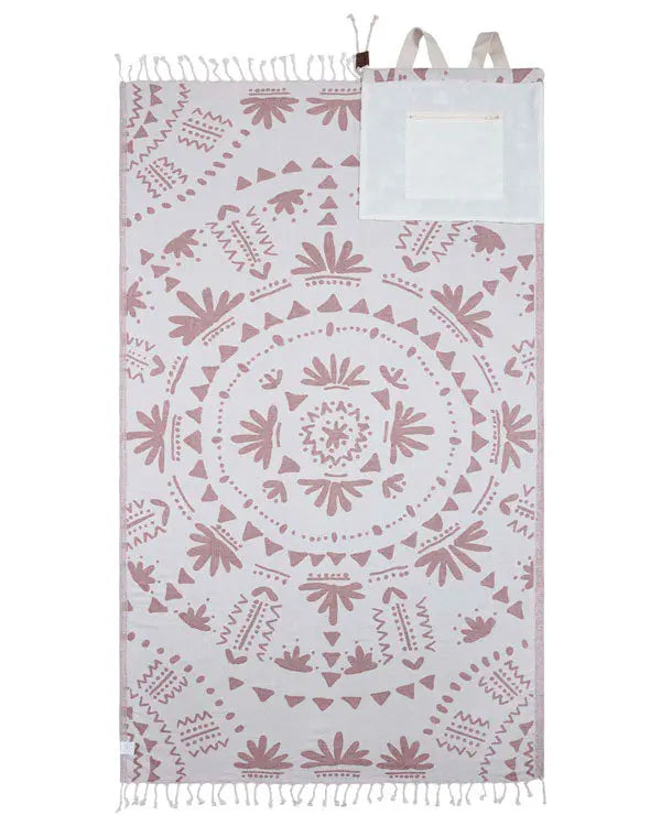 2-in-1 Convertible Beach Towel Bag