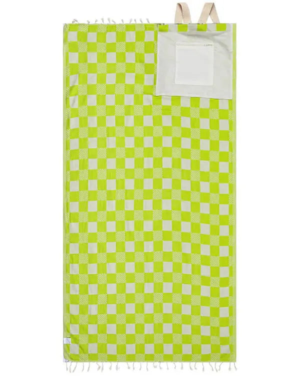 2-in-1 Convertible Beach Towel Bag