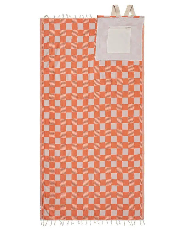 2-in-1 Convertible Beach Towel Bag