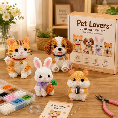2026 Tiny 3D Beaded Animal DIY Kit