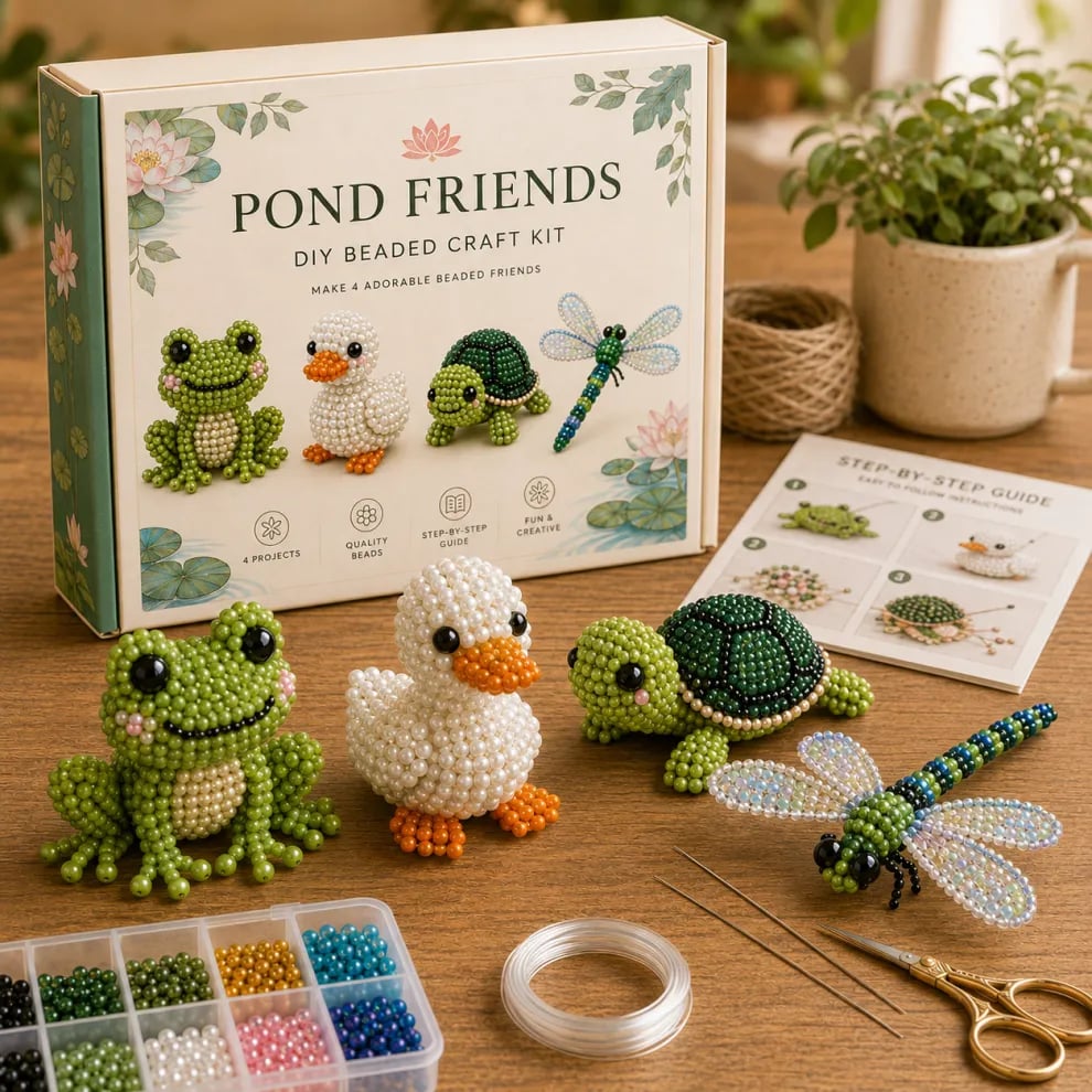2026 Tiny 3D Beaded Animal DIY Kit