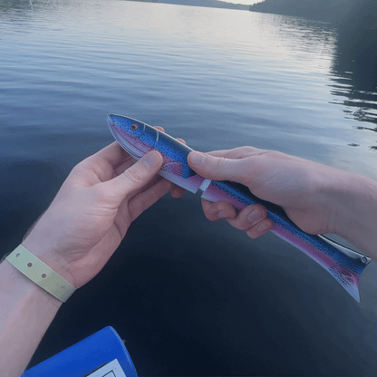 Mini fish-shaped fishing rod