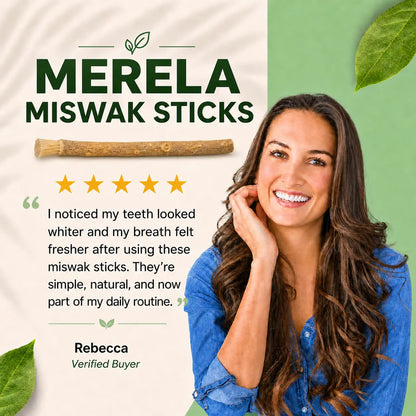 Miswak Sticks for Teeth Organic | Siwak Toothbrush Stick