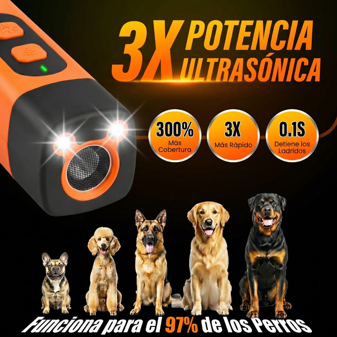 ahuyentador ultrasónico para perros