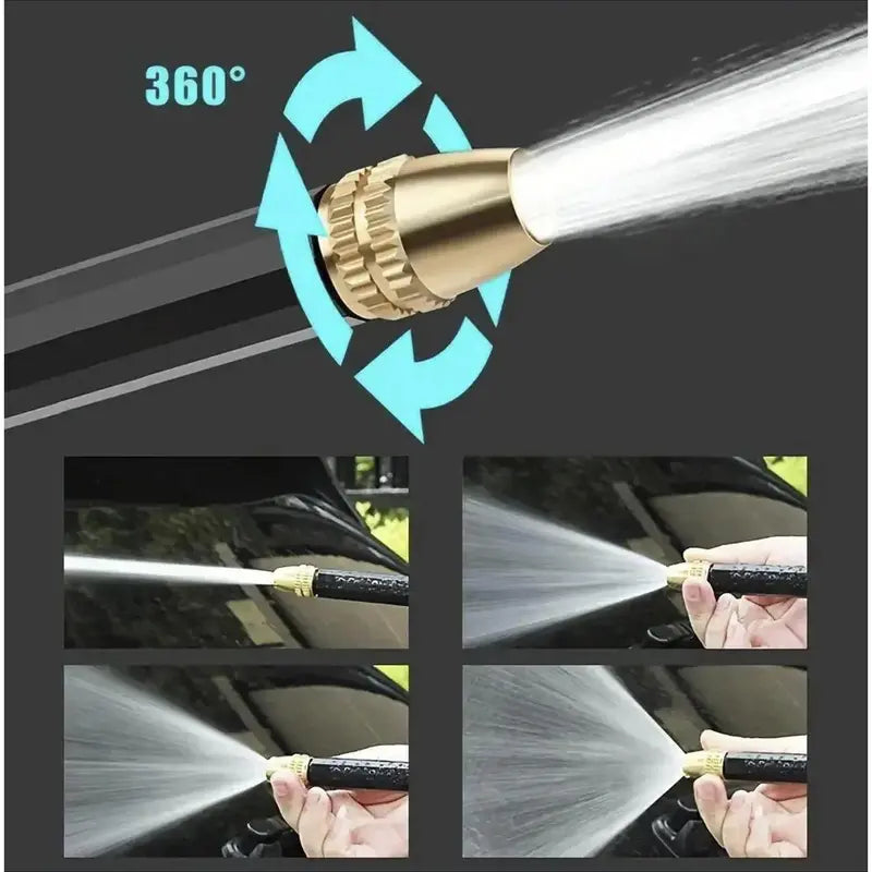 💦 Adjustable High Pressure Water Sprayer –🔧Portable Car Maintenance & Pet Cleaning Essential