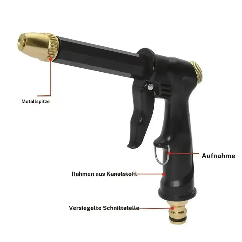 💦 Adjustable High Pressure Water Sprayer –🔧Portable Car Maintenance & Pet Cleaning Essential