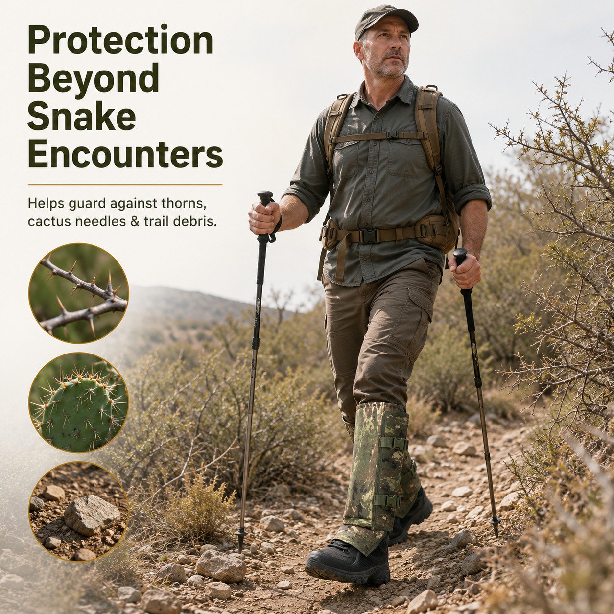 🔥Unisex Pro🔥Unisex Professional Snake Guard Gaitersfessional Snake Guard Gaiters