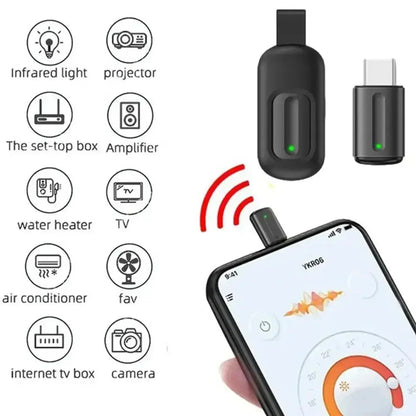 Universal Phone IR Remote Control Adapter