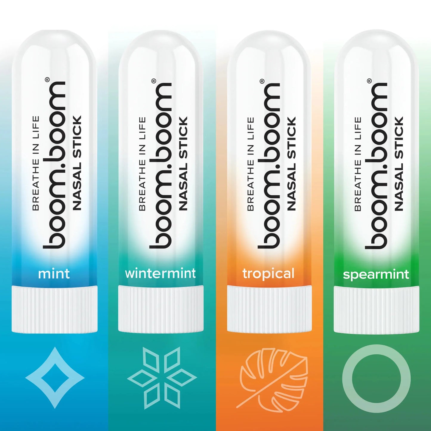 BoomBoom Nasal Stick: Shark Tank Approved Natural Essential Oil Inhaler