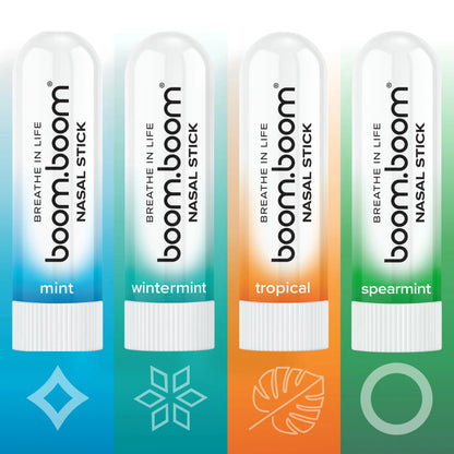 BoomBoom Nasal Stick: Shark Tank Approved Natural Essential Oil Inhaler