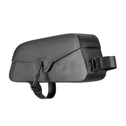 Magnetic Waterproof Bike Top Tube Bag, 1.2L Capacity With Dual Mount Options For Road & Mountain Bikes