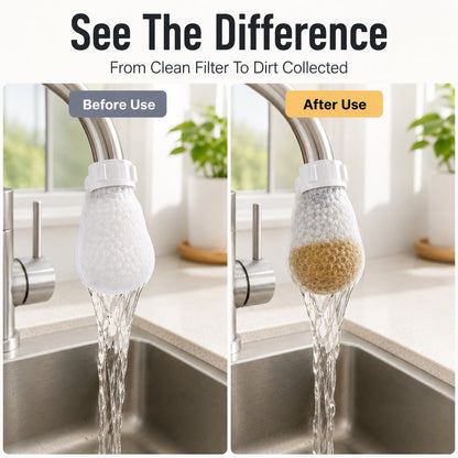 Universal Faucet Filter Cotton BagFilter Dirt