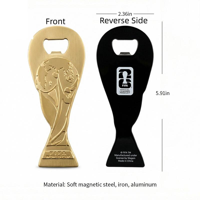 🎁 Father’s Day Gift Trophy Gold Print Beer Glass Set | Sports Fan Collectible Cup