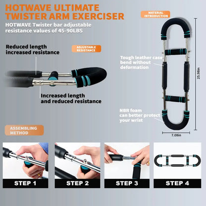 💪Must-Have For Fitness Fans Upper Body Arm Workout Trainer