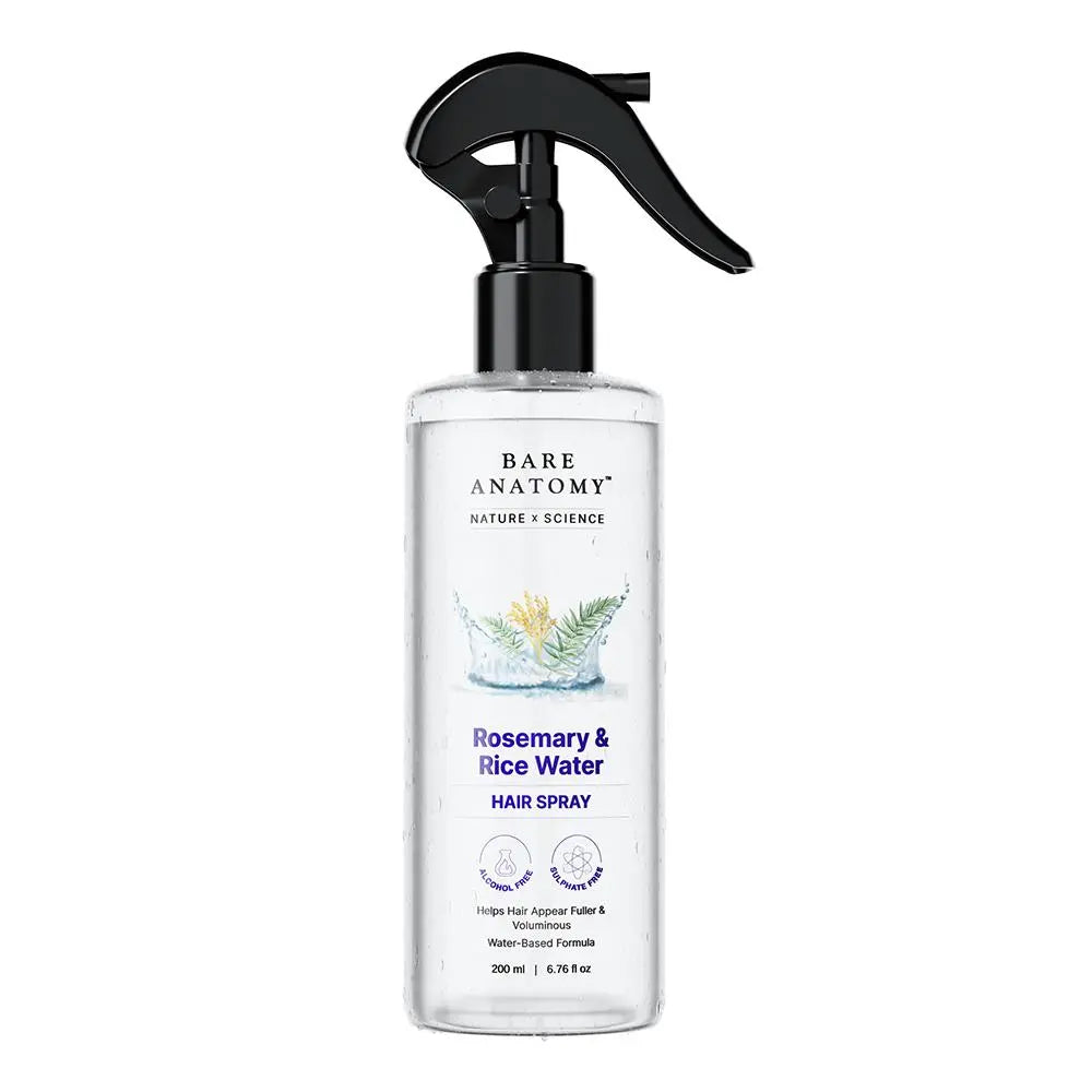 🌿100% Natural Rosemary Rice Water Spray, Nourishing Hair Spray 200ml