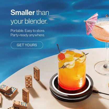 Portable 2.0 Automatic Cocktail Mixer, Mini Electric Drink Stirrer
