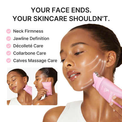 🧴Collagen Gua Sha Neck Cream – Built-In Gua Sha Massager with 5% Volufiline