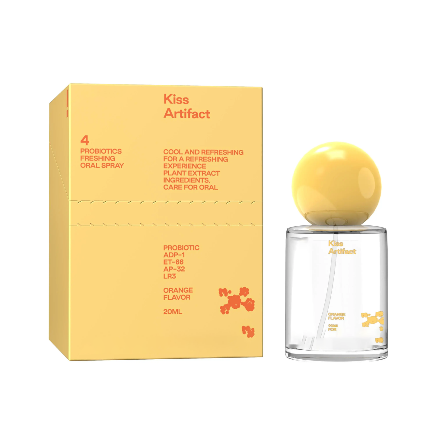💨Kiss Artifact Probiotic Oral Spray – 20ml Fresh Breath & Oral Care