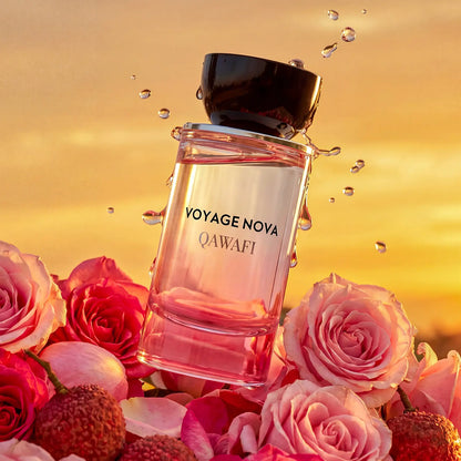 🔥Last Day 49% OFF🌹Voyage Nova | Rosey Fruity Floral | Extrait De Parfum | Long Lasting Luxury Fragrance