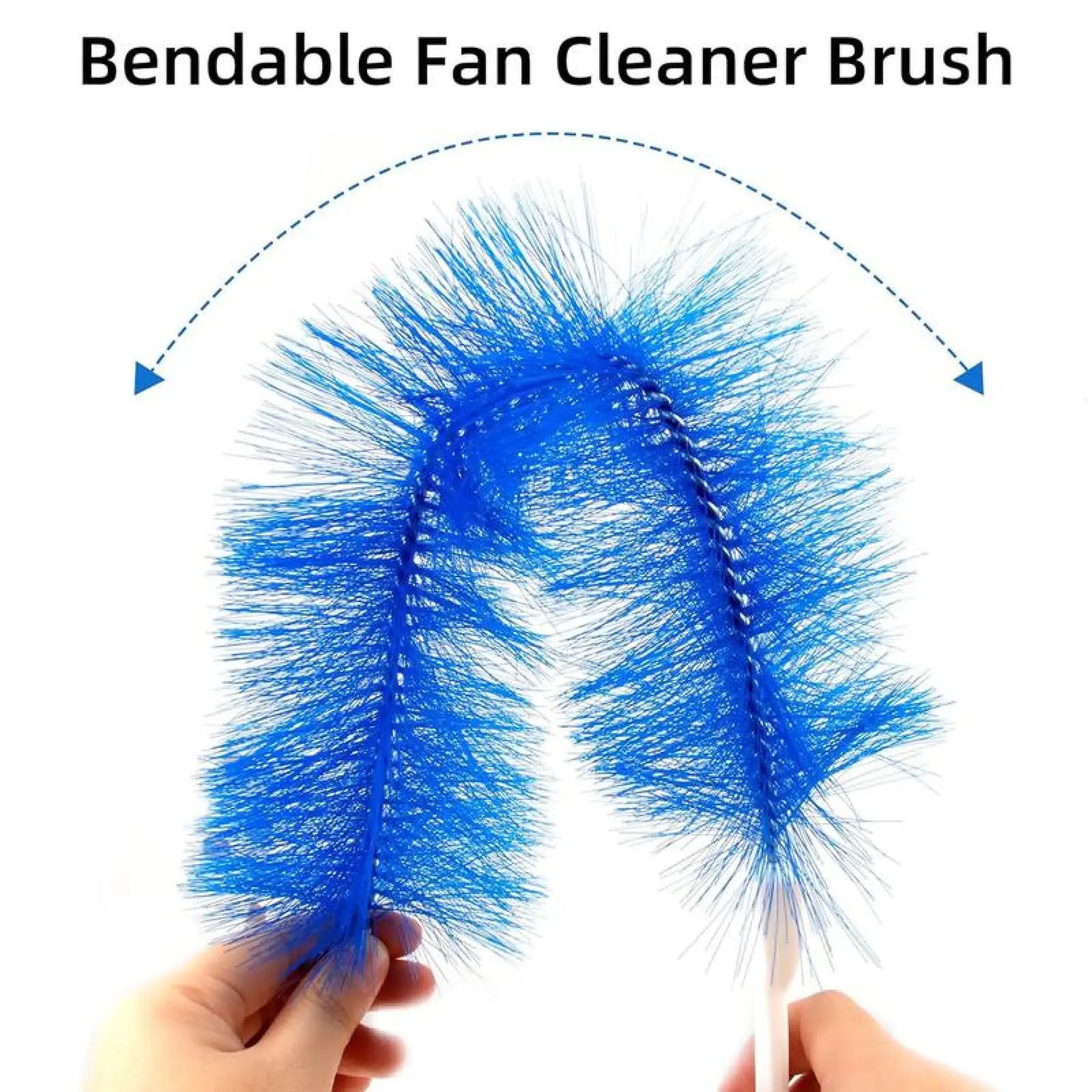 Bendable Fan Cleaner Brush – 3-Pack Reusable Microfiber Dust Remover
