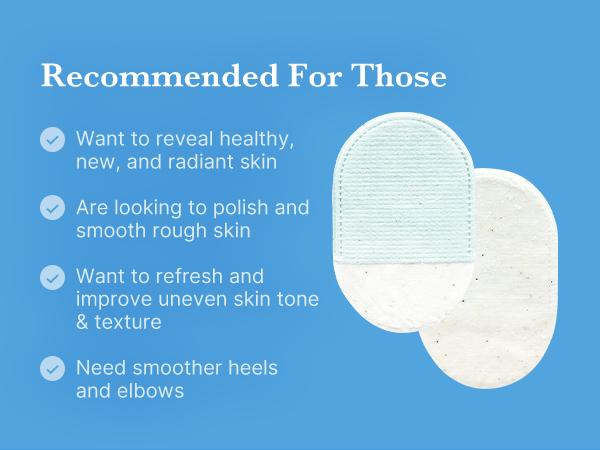 🧴 [DealsForYouDays] Body Gommage Exfoliating Pad 8ea for bumpy skin flaky skin body scrub