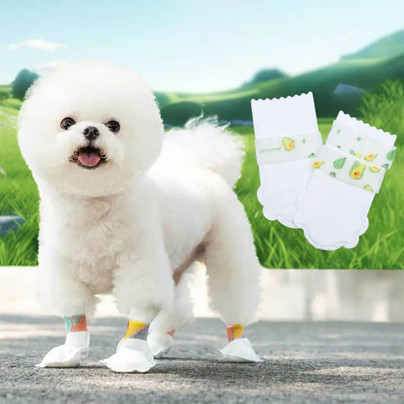 Pet Parenting Helper – Disposable Pet Foot Covers 20-Pack