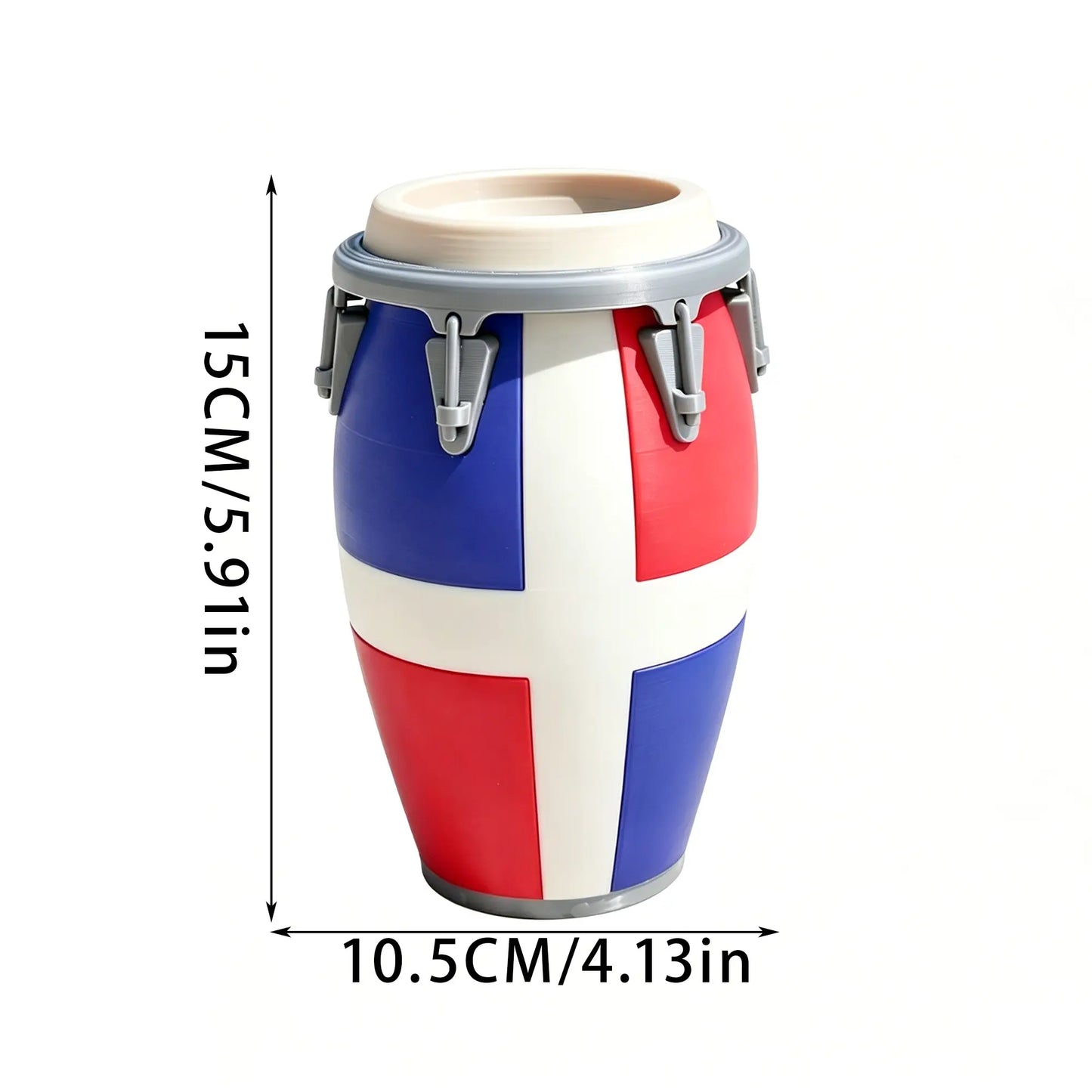 Conga Style Can Holder – 3D Printed 12oz Can Stand, Portable Drink Carrier
