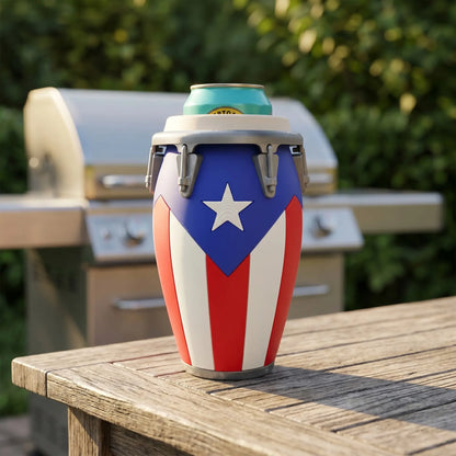 Conga Style Can Holder – 3D Printed 12oz Can Stand, Portable Drink Carrier