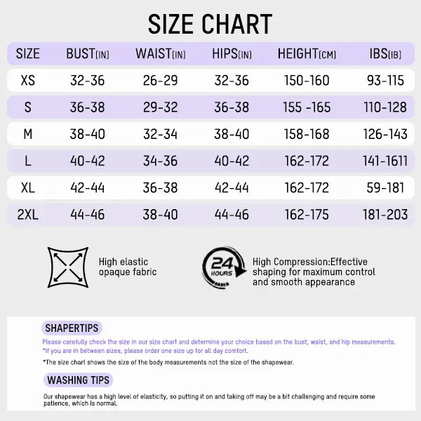 Shapewear Tummy Control Butt Lifter Bodysuit – Back Pull Down Design with Cotton Gusset