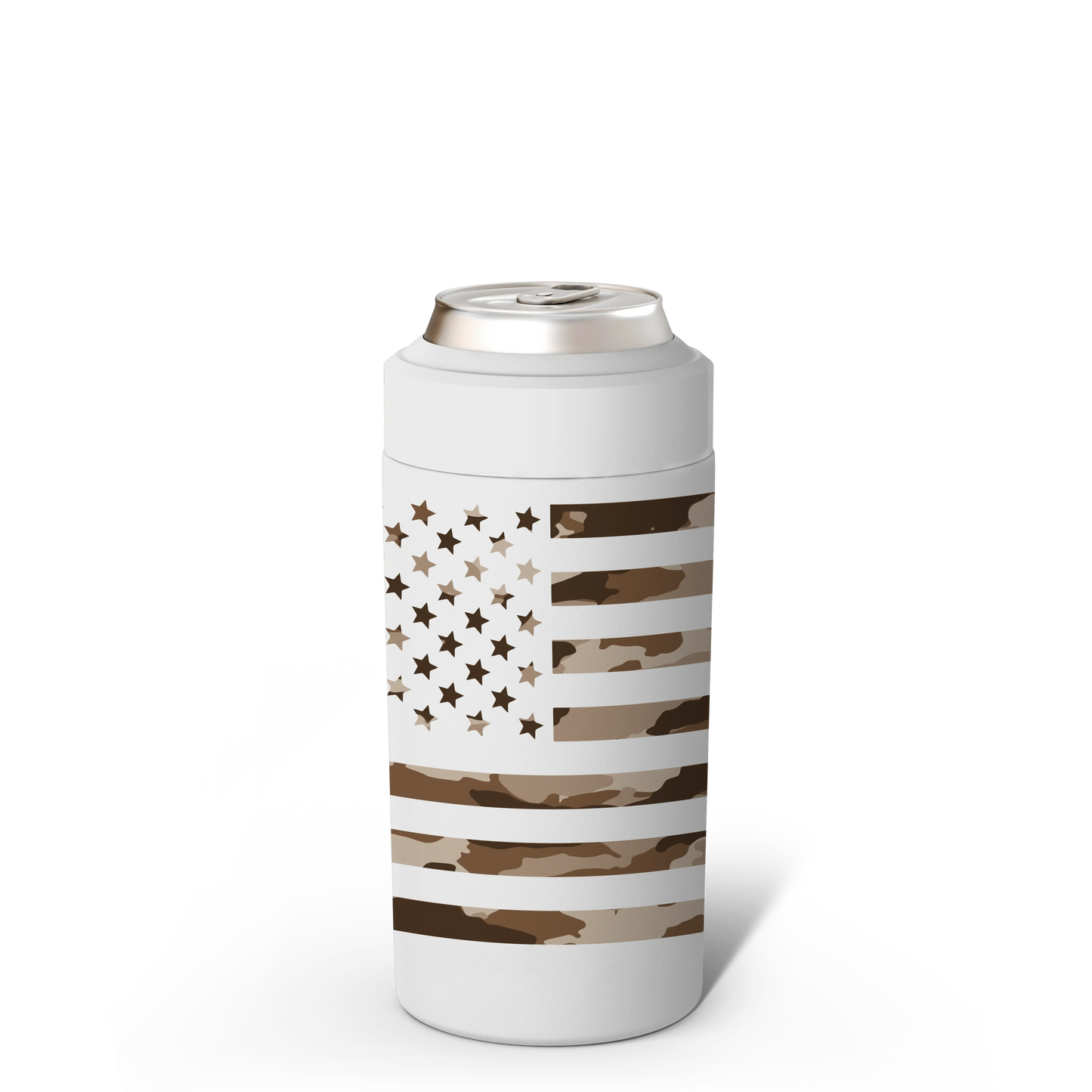Universal Can Cooler – Fits 12oz Cans, Slim Cans, 12oz Bottles, 16oz Cans & More