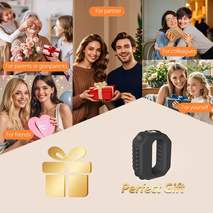 🔥2026 New Fascia Ring, Hands-Free Waist & Back Massager, Upgraded 55in Strap Cordless Muscle Recovery, Gift for Parents