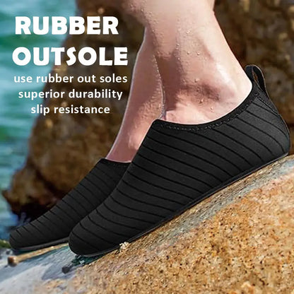 Men Women Quick Dry Water Shoes, Barefoot Aqua Socks for Beach Swim Yoga River Hiking