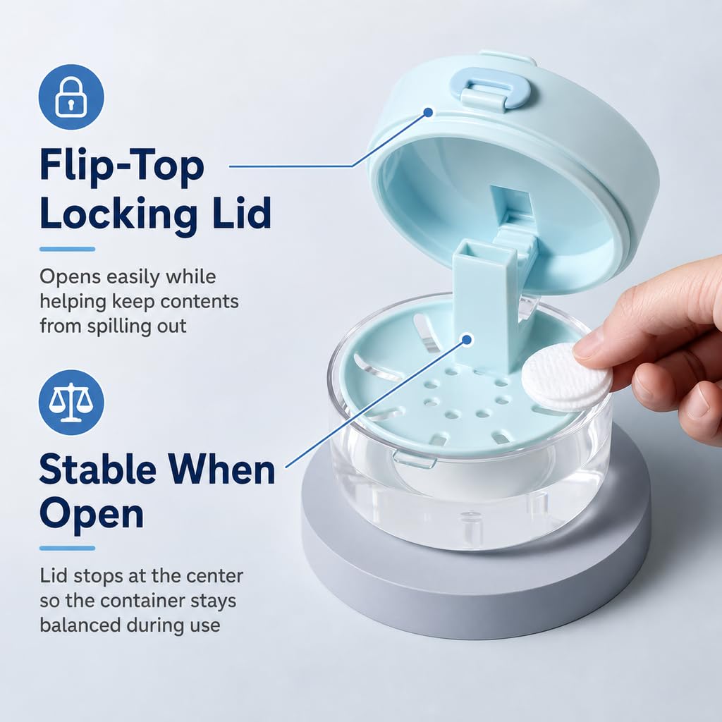 All-In-One Retainer Case – Clean, Rinse & Store in One Compact Portable Design