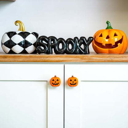 Decorative Knob Covers – Jack-o'-Lantern 12-Pack