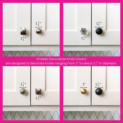 Decorative Knob Covers – Jack-o'-Lantern 12-Pack