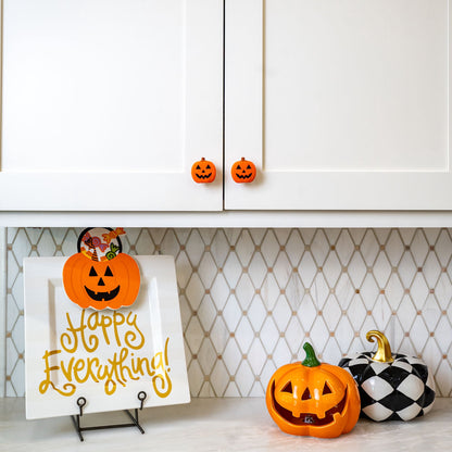 Decorative Knob Covers – Jack-o'-Lantern 12-Pack