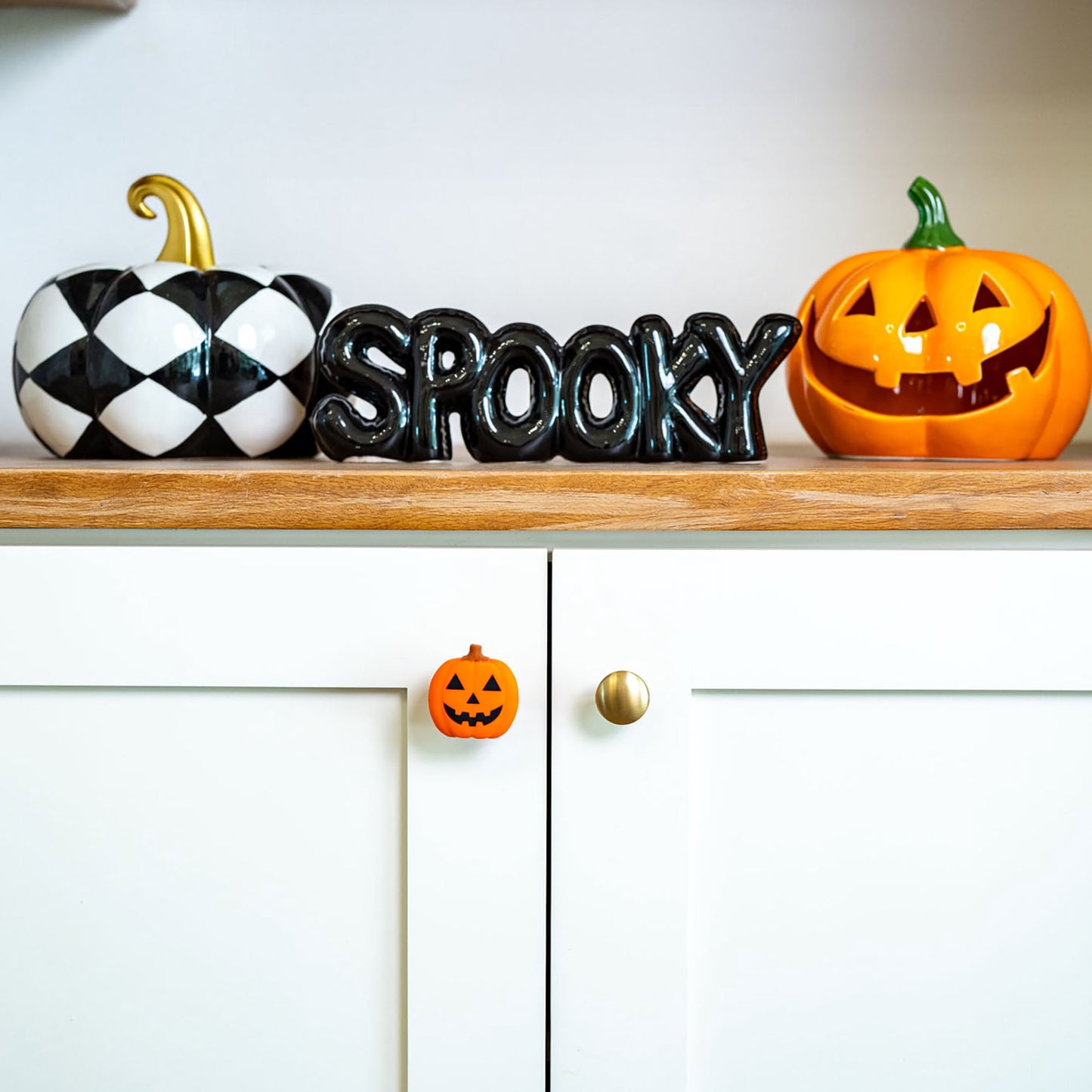 Decorative Knob Covers – Jack-o'-Lantern 12-Pack