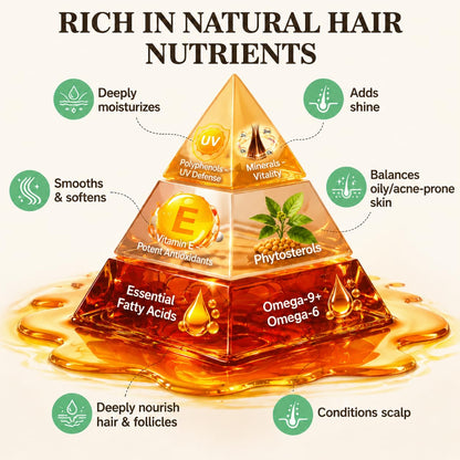 100% Raw Batana Oil – Unrefined Conditioning Hair & Scalp Oil from Honduras