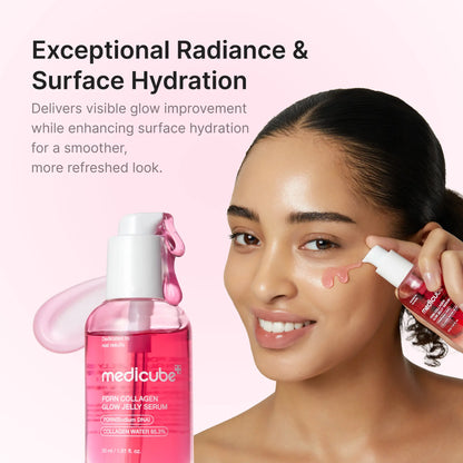 PDRN Collagen Glow Jelly Serum – Water-Jelly Glow Serum