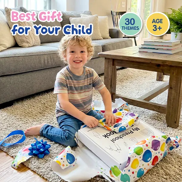 📚 Preschool Learning Activity Book – 30 Hands-On Activities