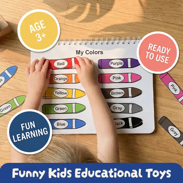 📚 Preschool Learning Activity Book – 30 Hands-On Activities