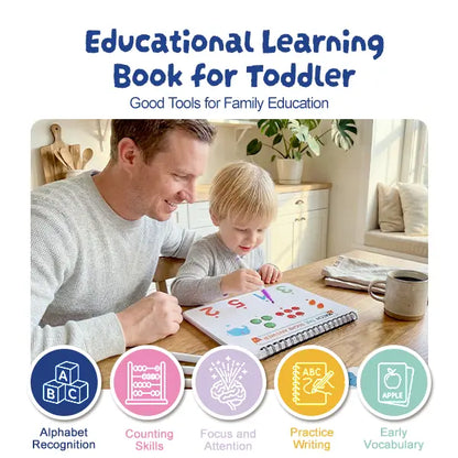 📚 Preschool Learning Activity Book – 30 Hands-On Activities
