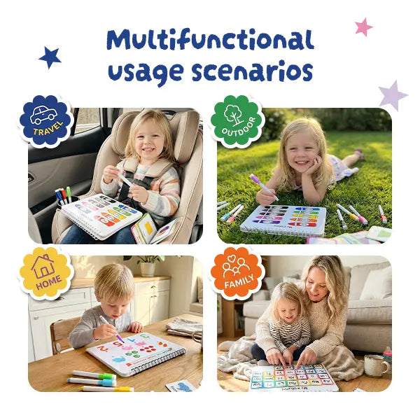 📚 Preschool Learning Activity Book – 30 Hands-On Activities