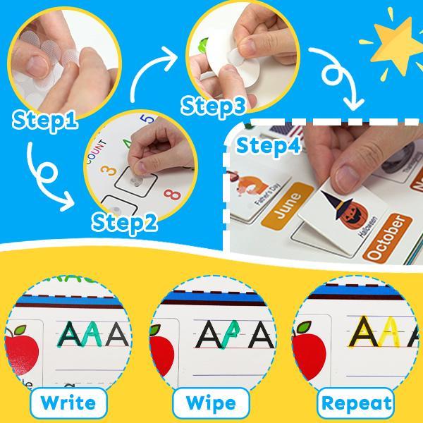 📚 Preschool Learning Activity Book – 30 Hands-On Activities