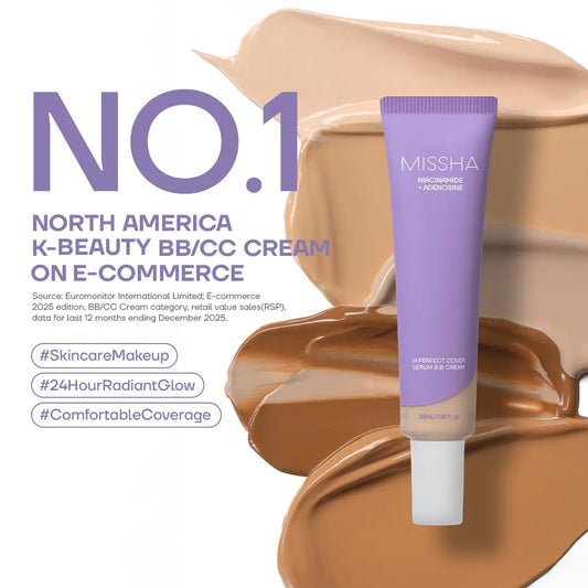 Perfect Cover Serum BB Cream – Skincare-Infused Serum BB for Anti-Aging & 24H Radiant Glow