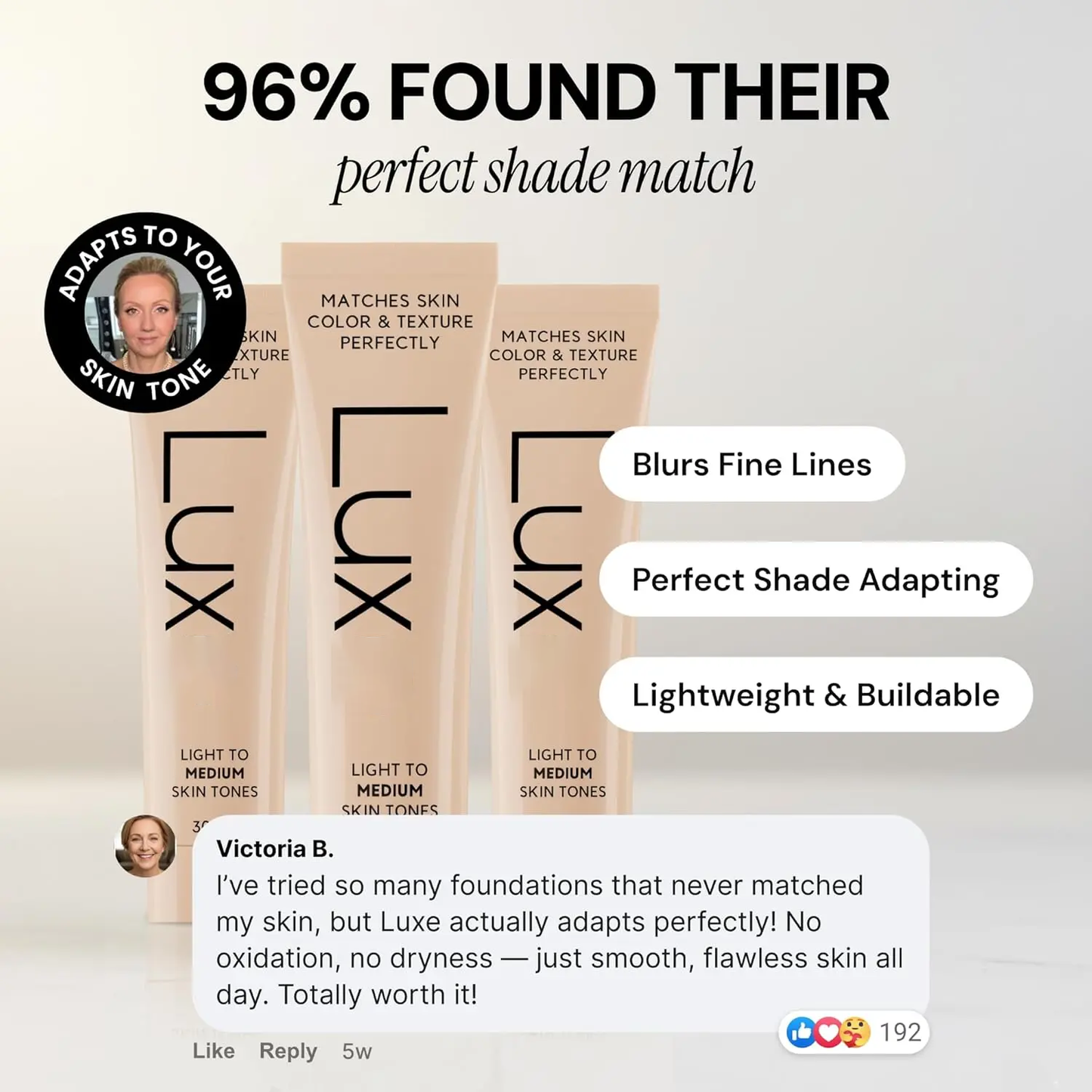 Color Changing Foundation – Adapts to Your Skin Tone for Flawless, Buildable Coverage