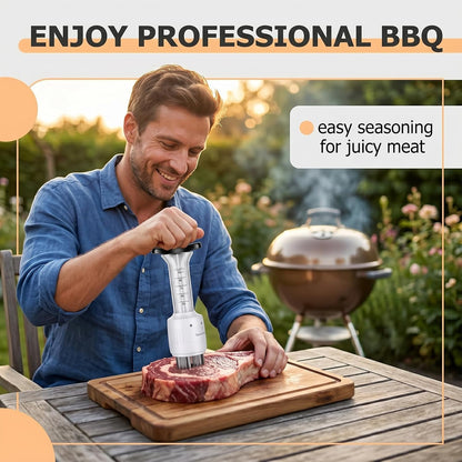 BBQ Flavor Injector & Meat Tenderizer