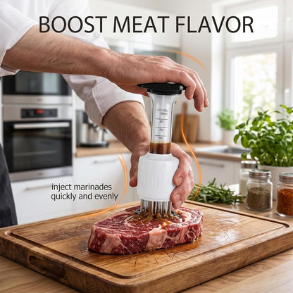 BBQ Flavor Injector & Meat Tenderizer